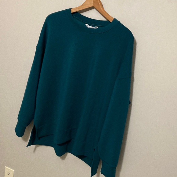 SPANX AirEssentials® Teal Green Crewneck Tunic, Size XL extra large - Picture 4 of 9